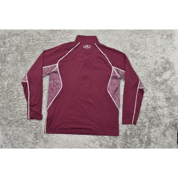 Under Armour Men's L Red Pullover Sweatshirt Loose Missouri State Quarter - Picture 3 of 7